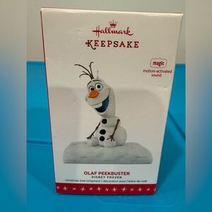 2016 Olaf Magic motion-activated sound Hallmark Keepsake Ornament